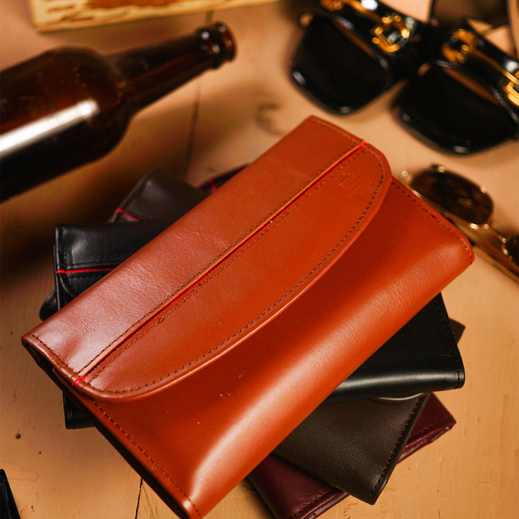 leather clutches and bags