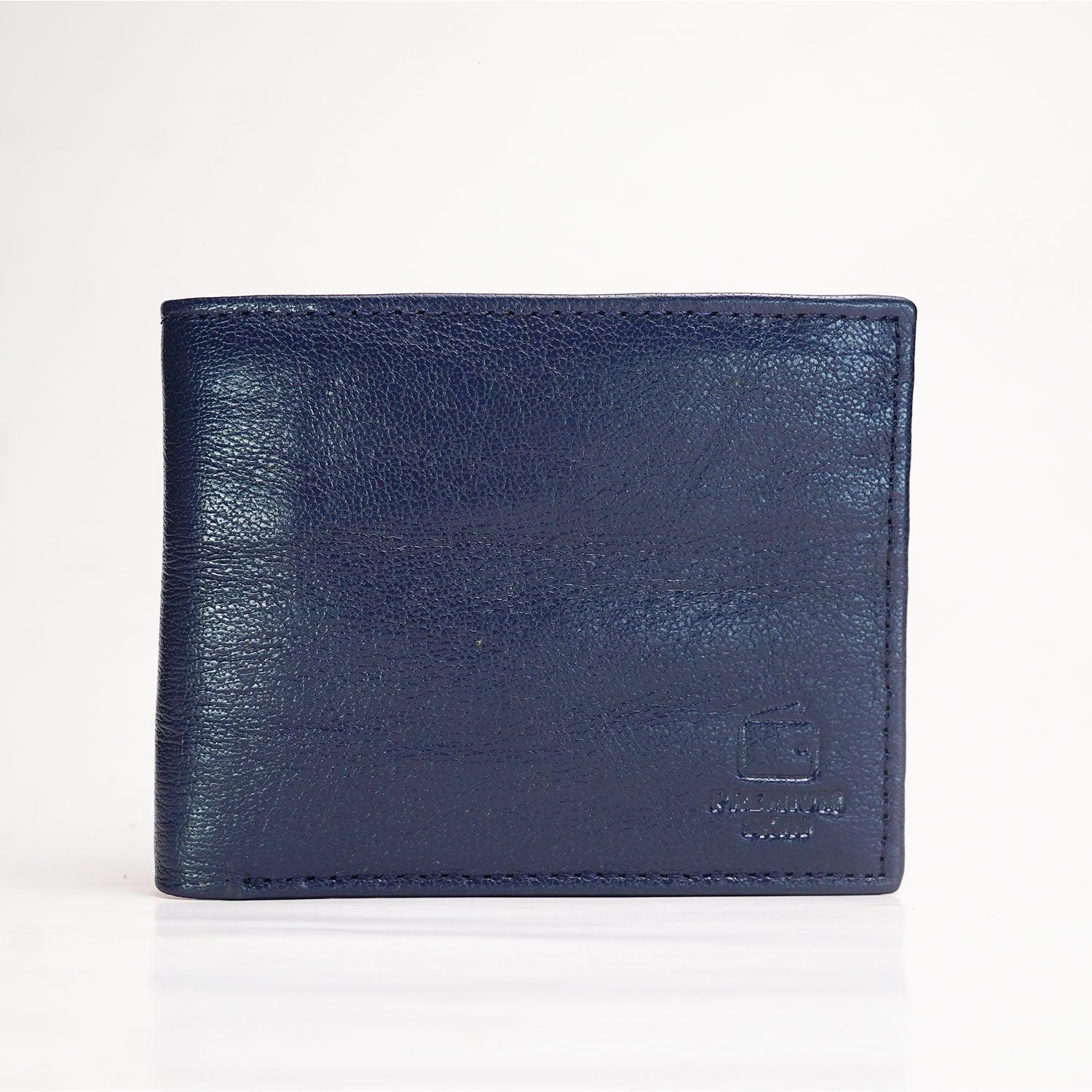 Moderno Leather Wallet |Navy Blue|