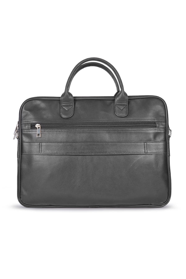 Sleek Modern Leather Laptop Bag