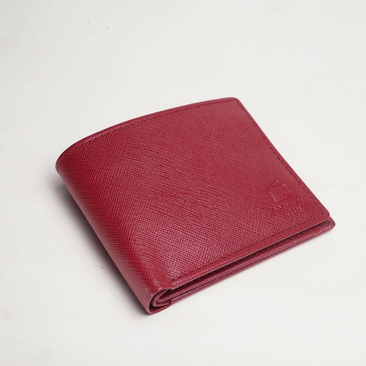 Cherry Chic Leather Wallet |Red| - The Premium Skinmens wallet