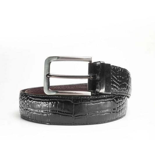 Classic Crocodile 2 in 1 Black| Brown - The Premium Skinbelts