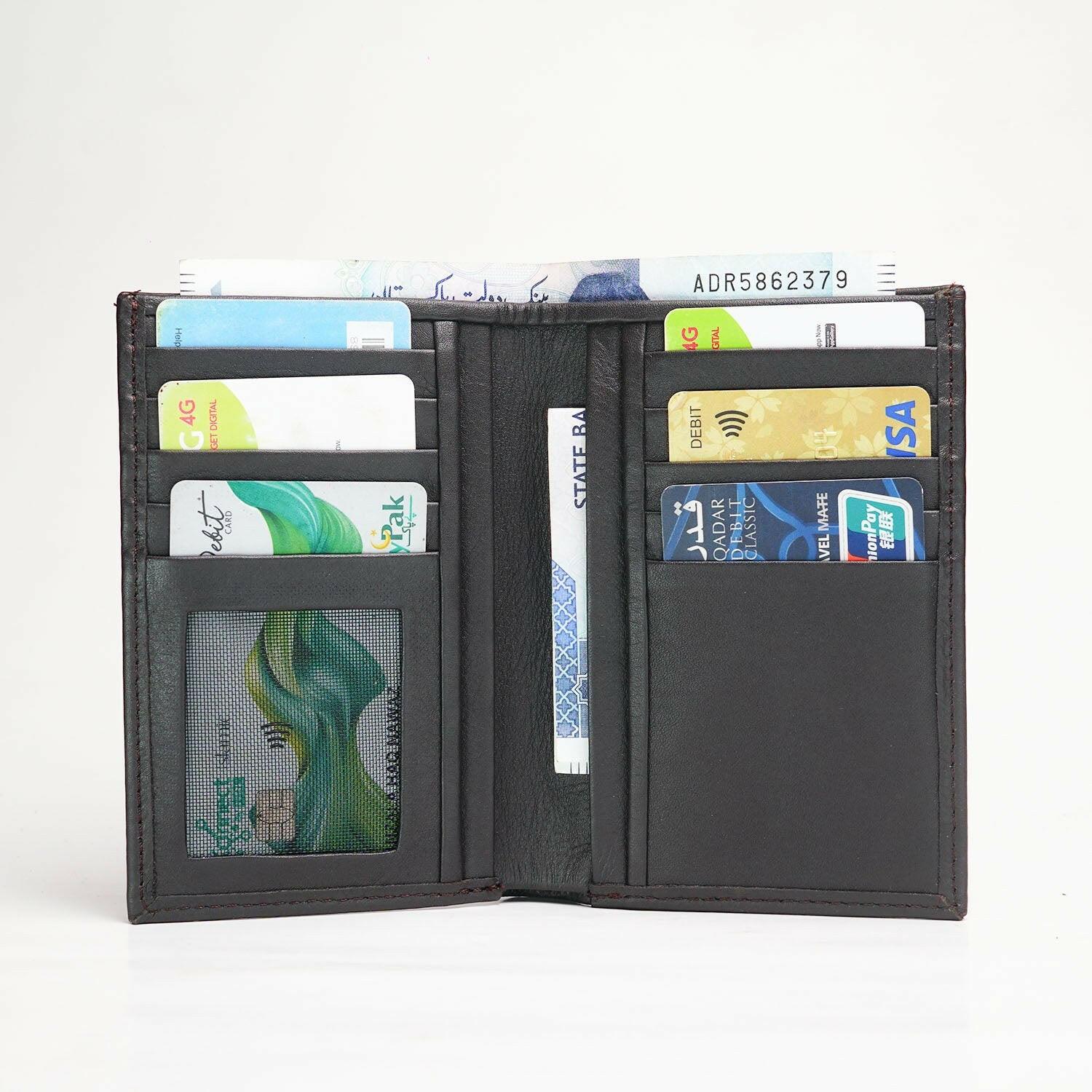 CompactClassic Leather Wallet - The Premium Skinmens wallet