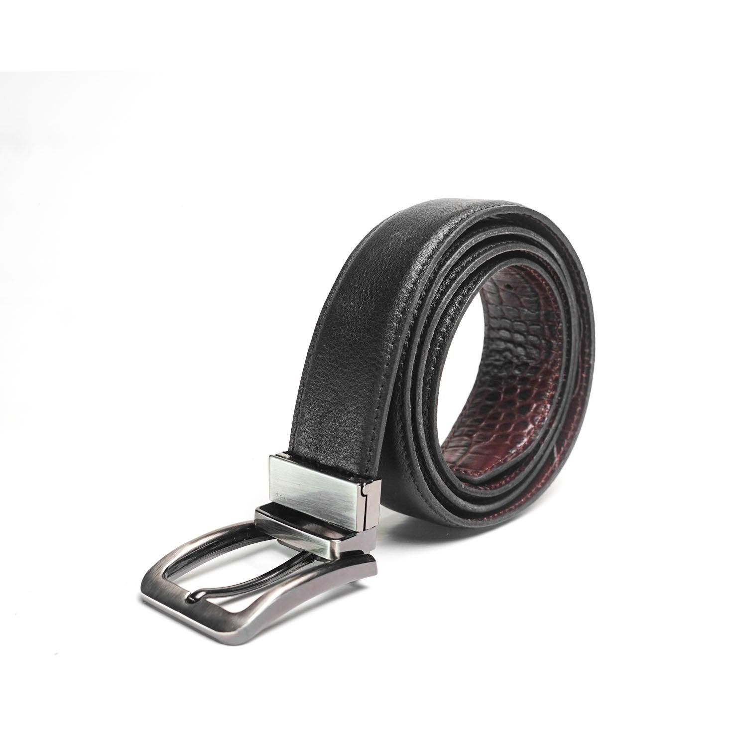 FlipSide Leather Belt - The Premium Skinbelts