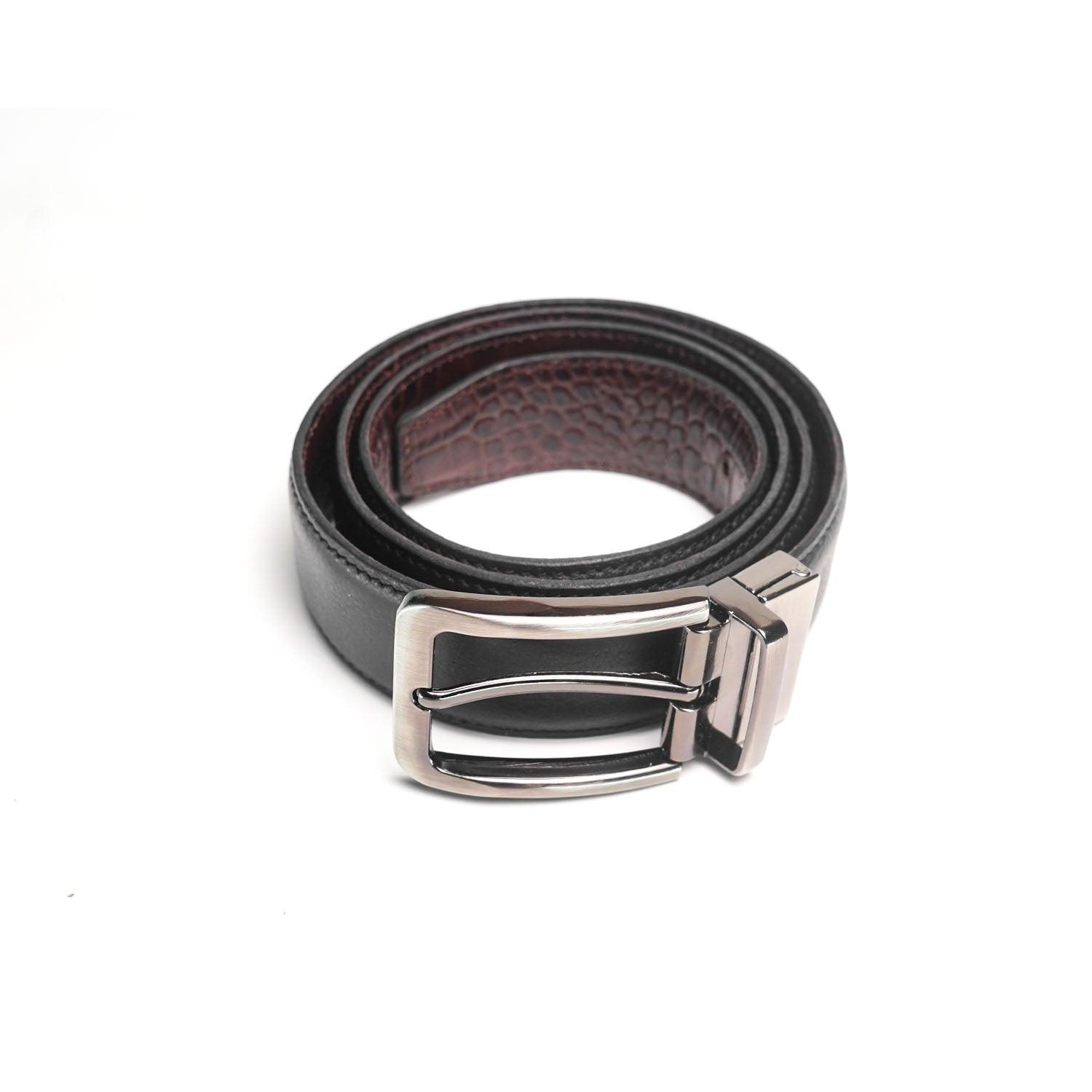 FlipSide Leather Belt - The Premium Skinbelts