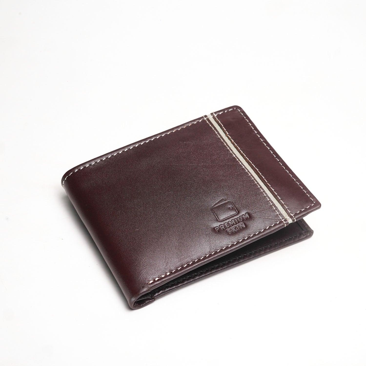 Mahogany Maven Leather wallet - The Premium Skinmens wallet