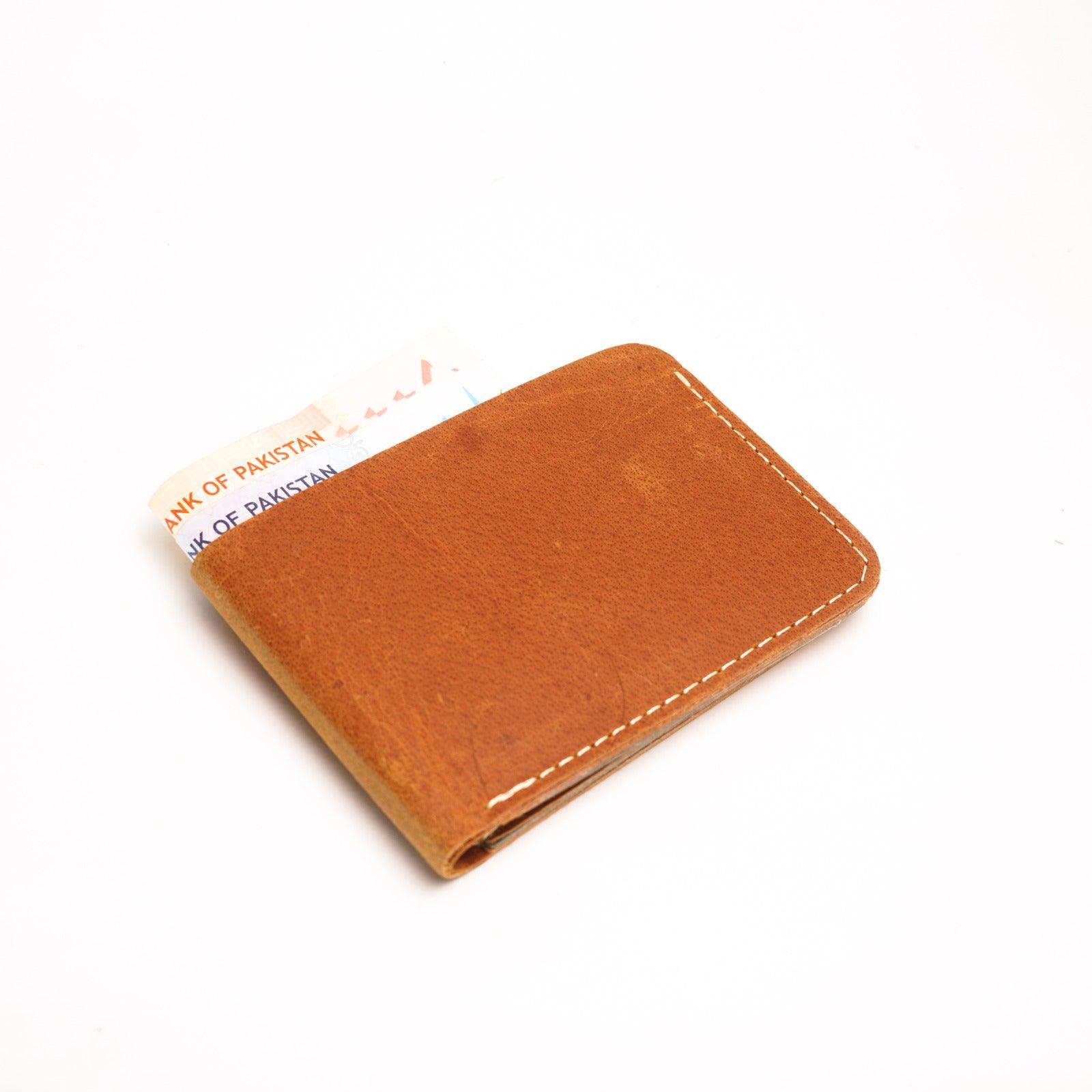 Rebel Vintage Bil - Fold Leather Wallet - The Premium Skinmens wallet