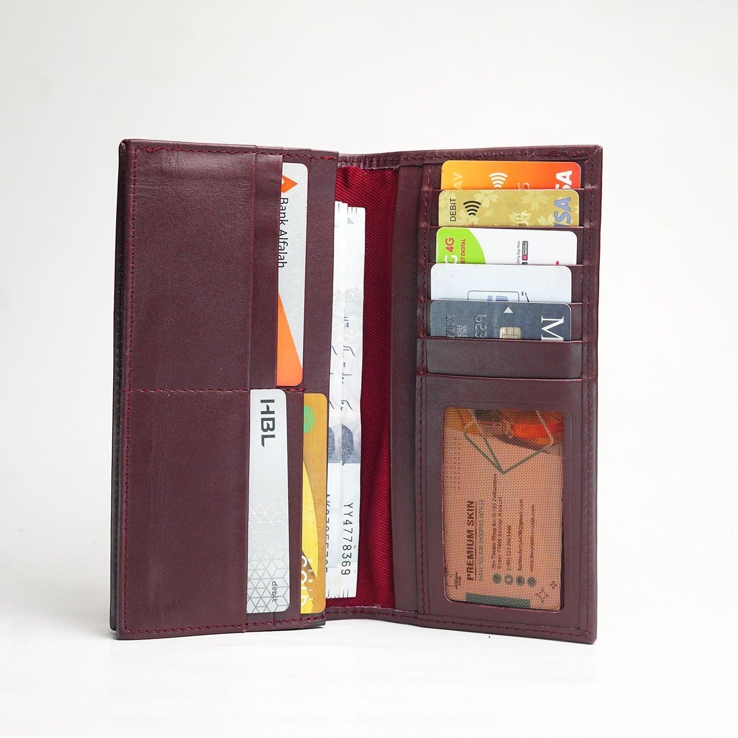 Sovereign Mobile and Accessories Keeper| Bordo| - The Premium Skinmens wallet