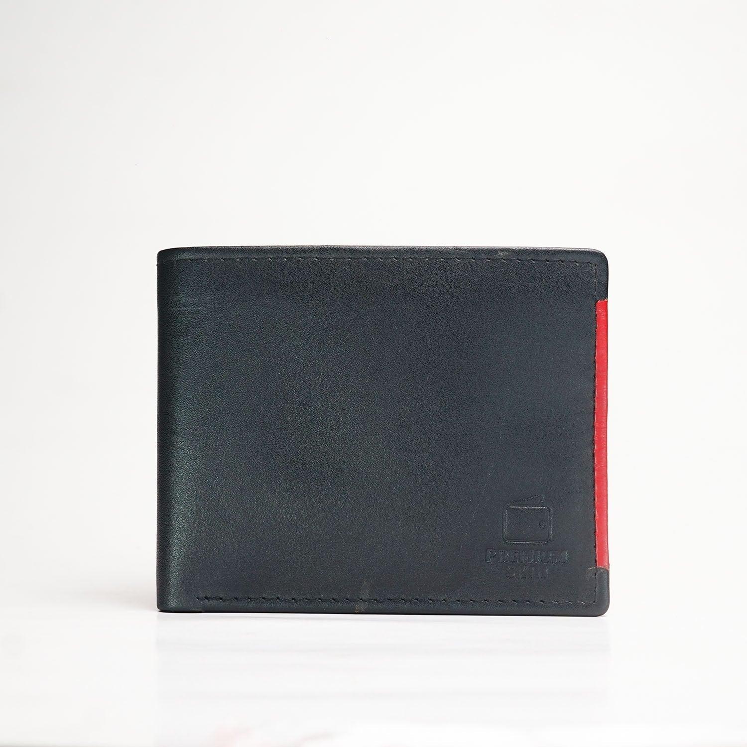 TrimEdge Wallet |Black| - The Premium Skinmens wallet